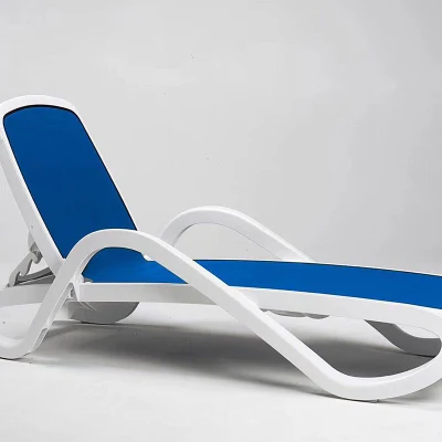  En el exterior de la Gravedad Cero plegable silla sillón reclinable Hamacas de playa con almohada
