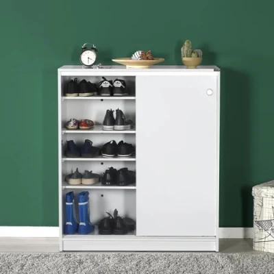  Puerta de madera MDF 2 Salón muebles de casa moderna de Armario rack de la zapata del corredor