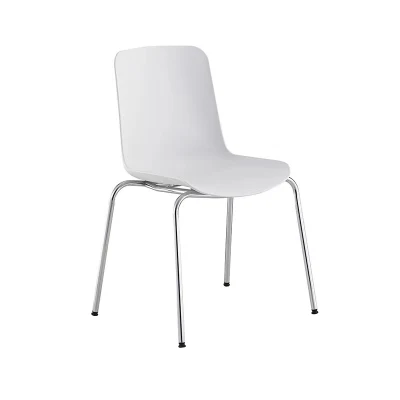 Silla de Comedor plegable de plástico transparente de la moderna Silla de Comedor