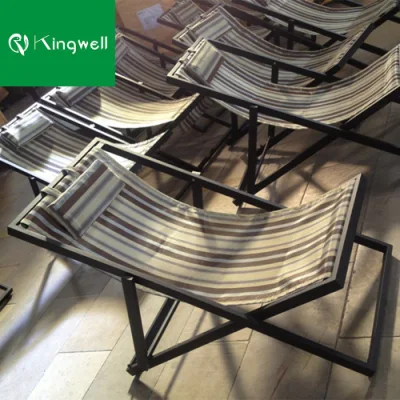  Muebles de Hotel al aire libre plegable Playa de calidad tumbonas en Venta