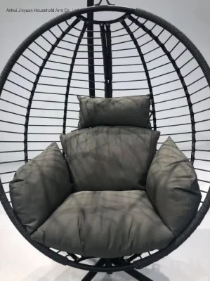 En el exterior Rattan pájaro&prime; S Nido Cesta nórdicos Presidencia balcón colgado silla silla columpio en el hogar