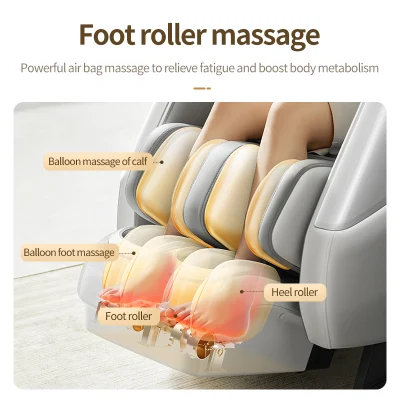 Presión de aire Multifuncional Sillon Masajeador Comercial Ai Control de voz 4D Silla de masaje Thai Stretch Rocking