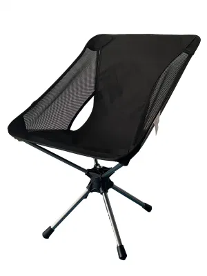  Silla giratoria de aluminio en forma de luna