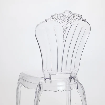 Phenix silla transparente Crystal Ice resina evento Hotel Tiffany moderno Silla silla de casa