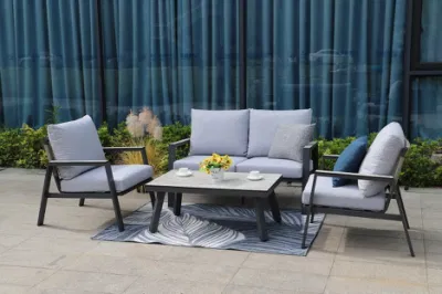 Nuevo Jardín Patio Lounge Kd Muebles de diseño único de la cuerda al aire libre Sofá Sofá