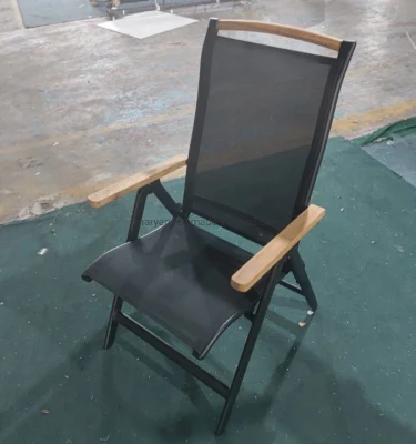 Muebles de jardín al aire libre mesa extensible y plegable sillas de comedor