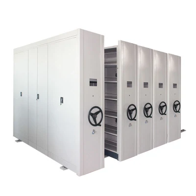  Spacesaver compactador de almacenamiento de alta densidad de flujo de móviles estantes Rack