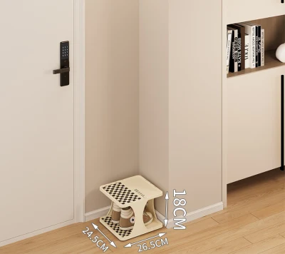 Caja de zapatos para casa pequeña de puerta sencilla bastidor de zapatos duradero