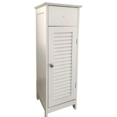 Zapatos Blanco minimalista Armario de almacenamiento de doble capa, Balcony Storage Shoe Rack