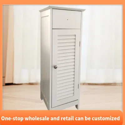 Zapatos Blanco minimalista Armario de almacenamiento de doble capa, Balcony Storage Shoe Rack