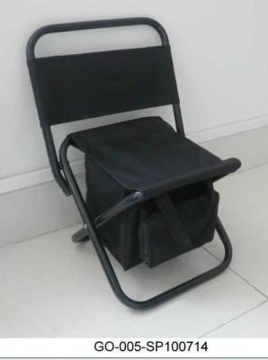 Silla plegable de pesca de la mochila portátil Silla de playa del asiento de camuflaje ligero Camping
