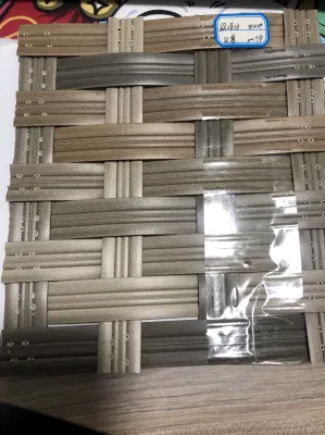 Patio exterior Jardín Muebles comedor conjunto de sofás de ratán 6pcs