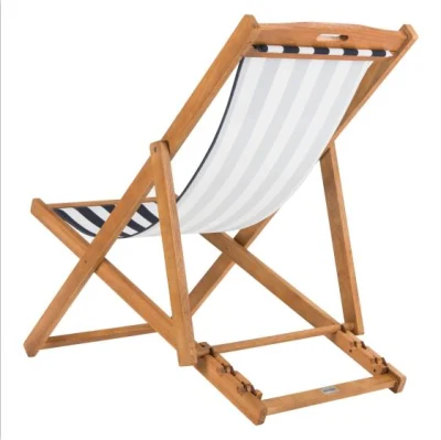  Sillas de tela y madera al aire libre, hamacas de playa