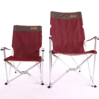  Silla plegable portátil de aluminio para exteriores