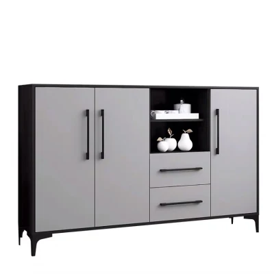 Hogar moderno Living comedor Cocina Mobiliario comedor Living comedor de madera Bastidor de zapata de armario de almacenamiento (UL-22NF0476)