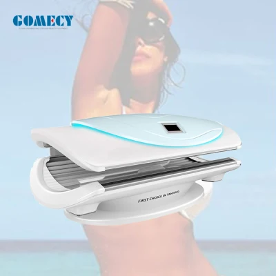  La horizontal de la máquina de bronceado Solarium camas para centro de belleza