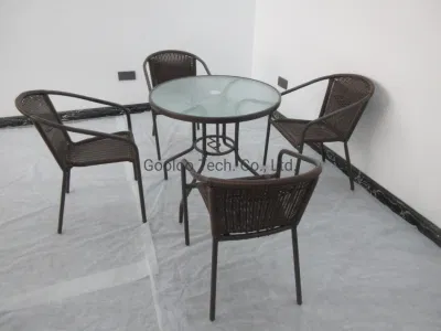  Venta caliente Estilo Fresco silla y mesa de comedor Muebles de Jardín Set