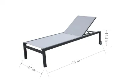 Papel impermeable y colorido wrapped Darwin/ caja de cartón Chaise de piscina doble Salón