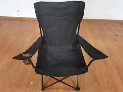  Sillón reclinable plegable exterior silla de camping portátil silla de picnic respaldo de pesca Equipo de sillón de salón de playa de taburete