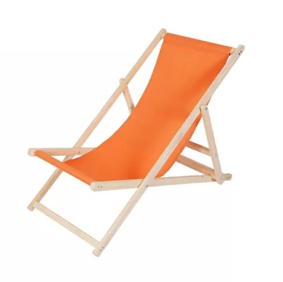 Madera Jardín plegable silla de playa asiento al aire libre Camping Ocio picnic Sillas plegables de pesca reclinables para surf