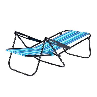 Silla plegable de playa de alta calidad y respaldo alto