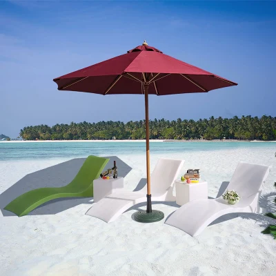 Playa, tumbona reclinable al aire libre Piscina, tumbona Tumbona de buceo