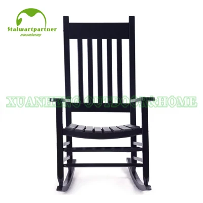Silla reclinable de madera para jardín