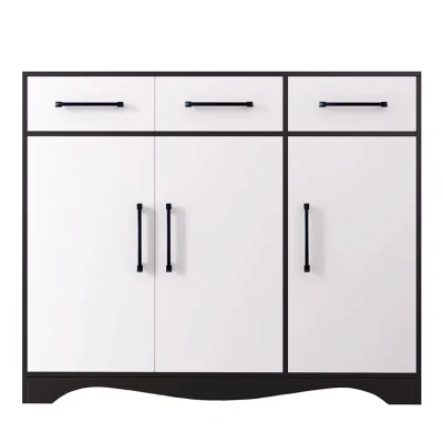 Madera de alta calidad Casa moderna sala de estar Cocina Muebles de Comedor Sala de almacenamiento de armario armario rack de Zapata Zapata (UL-22NF1074)