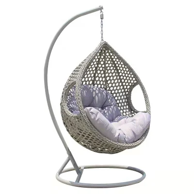 Cómodo de lujo de moda Sling silla vertical Jardín Muebles Swing silla