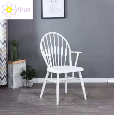 El mejor precio de la resina de polipropileno apilable de Patio, jardín al aire libre muebles baratos monobloque de China Blanco silla de plástico con los brazos