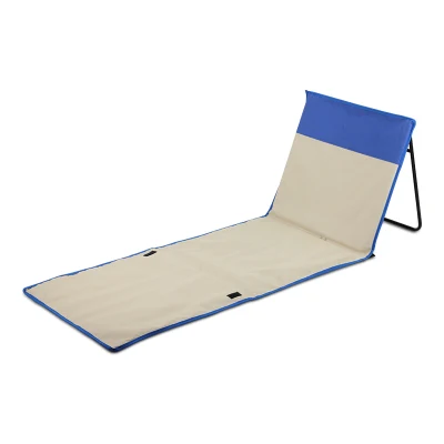  Logotipo personalizado Kinggear plegable ligero Beach Mat con respaldo ajustable