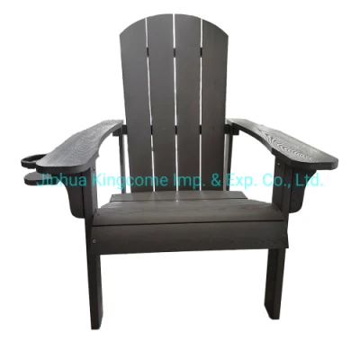 Material de madera de plástico/poliestireno para exteriores Diseño moderno silla Adirondack con nuevo Diseño