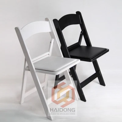 Silla plegable de boda Jardín de resina Plástica silla de novia Avantgarde