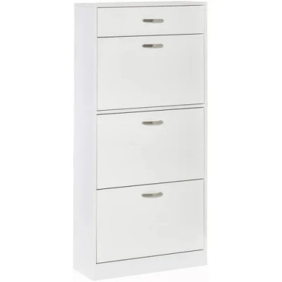 Muebles modernos de la unidad de MDF de 3 niveles de armario rack de Zapata Wholesale