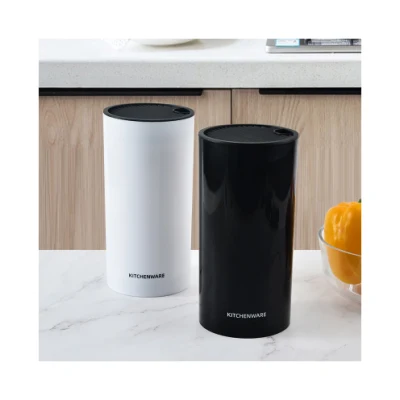  El titular de la cocina para el secado del Organizador de los bloques de bloque de cuchillas y accesorios para rack de horquilla palillos Gadgets elegante de almacenamiento de la cuchilla de descanso