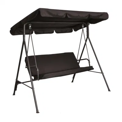  Living Swinging Camping Doble Kids Hammock Stand Hierro Swing Swing Silla al aire libre