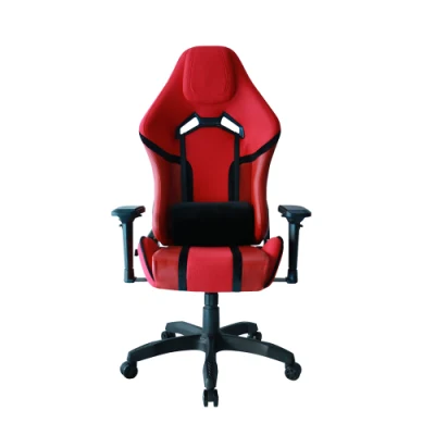  Free Leather Style reposapiés Marca de suelo Rocker Negro mecanismo Racing Sillas de oficina personalizadas ejemplo de silla de juego