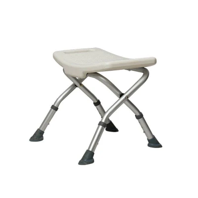Baño de aluminio plegable y cómoda silla para ancianos y discapacitados
