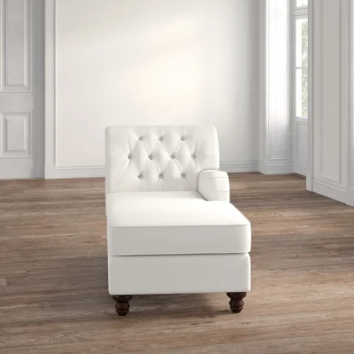 Frank muebles Chaise Restaurante elegante Material personalizado muebles interiores Simple Chaise Longue tela