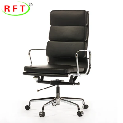 High Back Leather Ergonomic Boss Manager Computer Executive Ergonomic Office Presidente