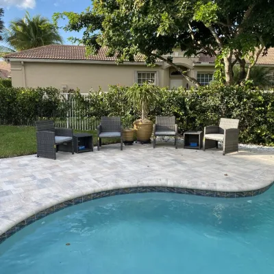 Juego de muebles de patio de 3 piezas, juego de muebles de terraza de mimbre Juegos de patio Bistro con mesa de café de almacenamiento, para césped, porche, terraza, piscina, Balcón, Jardín, exterior