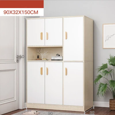 Puertas correderas armario zapato alto de gran capacidad de entrada en el hogar moderno y sencillo pórtico Gabinete vertical multicapa que incrementan la zapata de puerta corrediza Rack