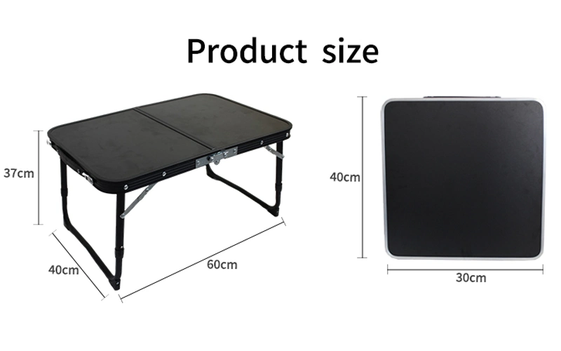 Outdoor Foldable Picnic Small Table Dormitory Lazy Laptop Table Portable Camping Grill Table