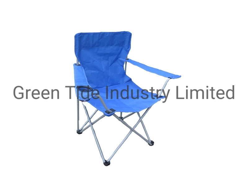 Custom Outdoor Camping Oxford Cloth Comfortable Folding Portable Armchair