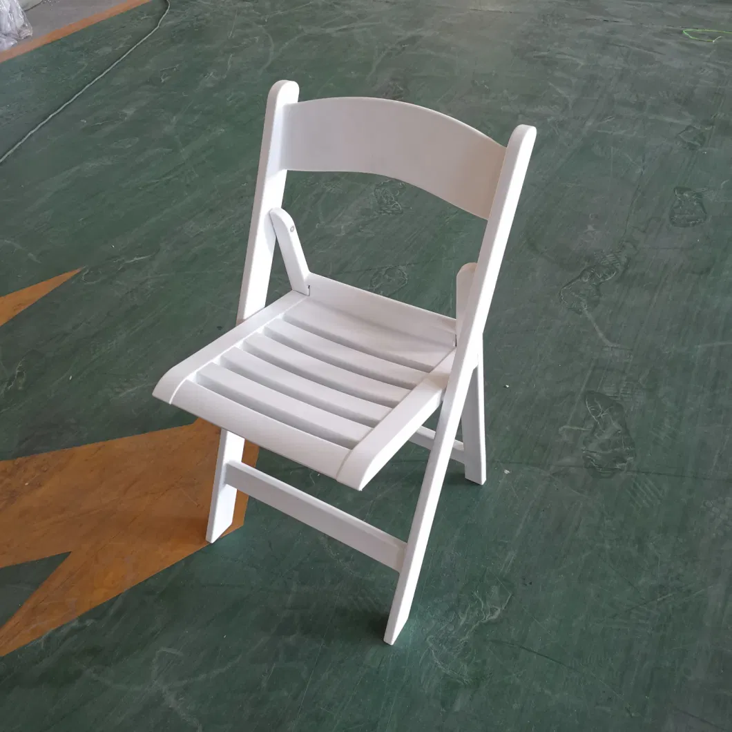 Plastic White Resin Folding Chairs