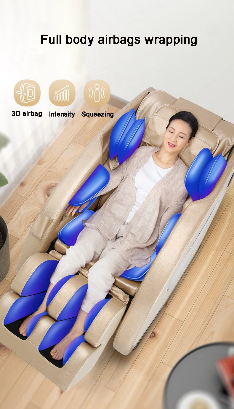 Zero Gravity Space Capsule Home Office Automatic Full Body Airbags Massage Chair