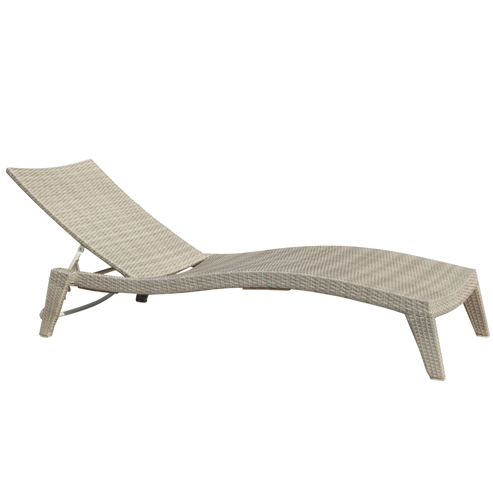 Hotel Leisure Wicker Pool Side Chair Rattan Sun Lounger Outdoor Garden Chaise Lounge