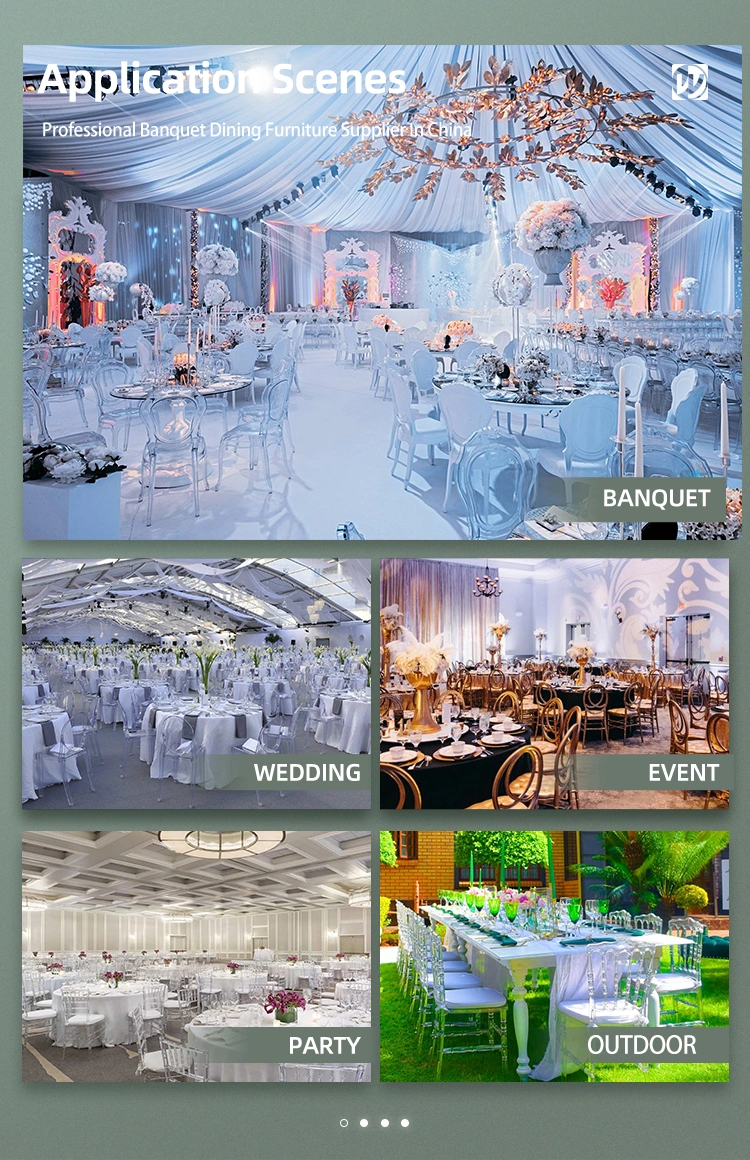 Hot Sale Wedding Event Hall Party Plastic Transparent Resin Chair Sillas PARA Eventos Monobloc Acrylic Crystal Chairs