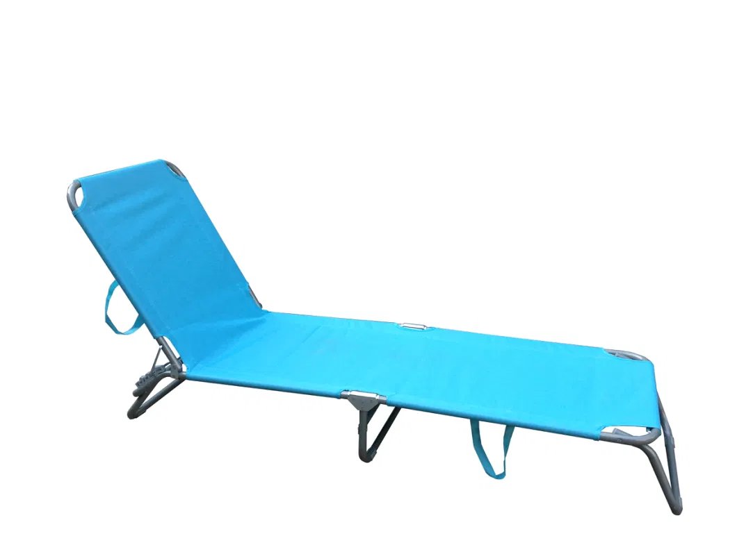 Folding Portable Patio Chaise Lounges, Nap Bed, Lawn Recliner