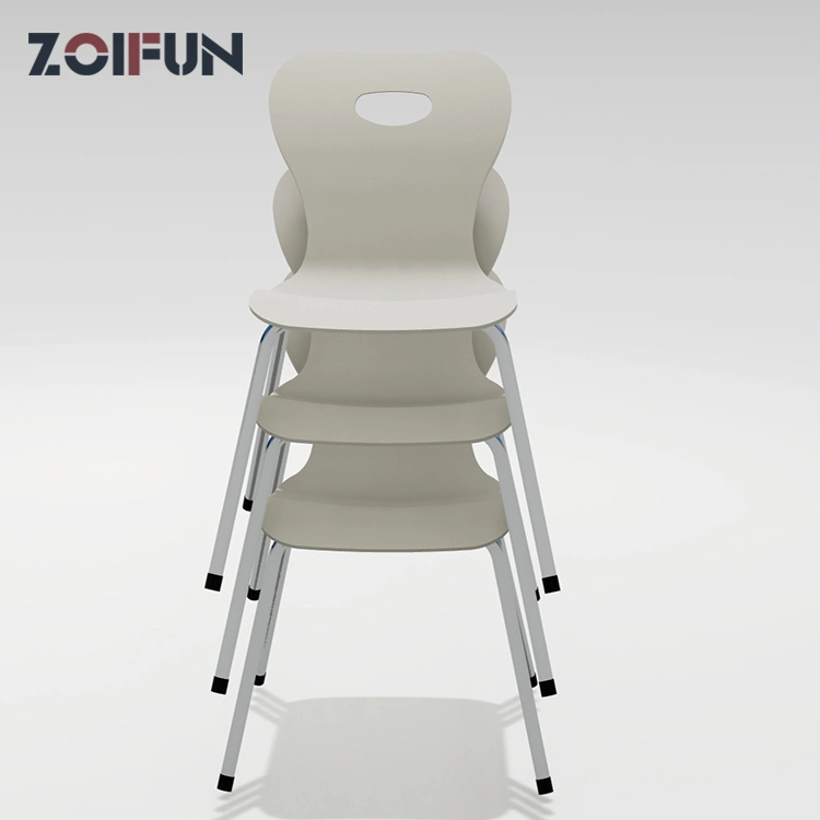 Cheap White Plastic Stackable Office Chairs Factory